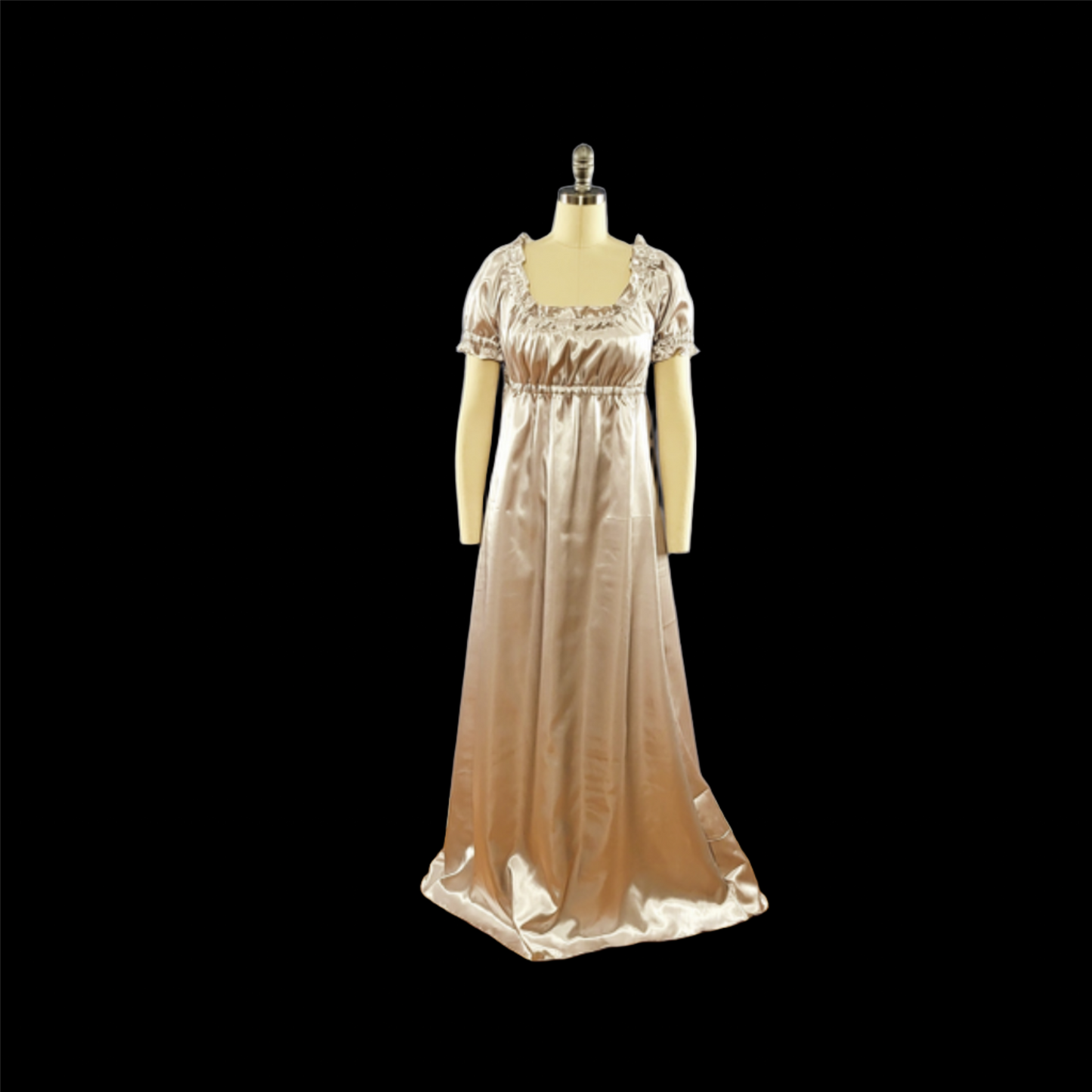 Regency Inspired Ball Gown with Train