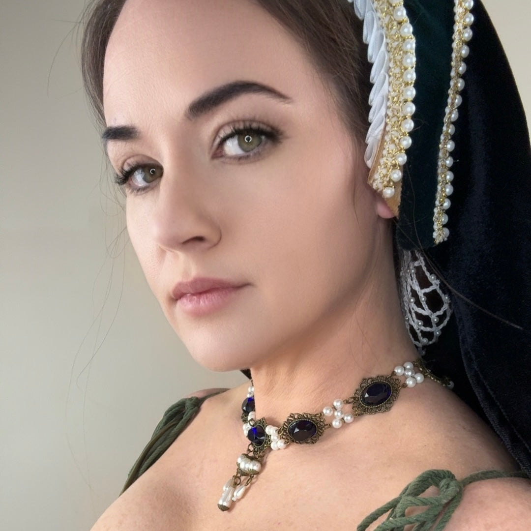 The Elizabeth - Renaissance Tudor Style Necklace