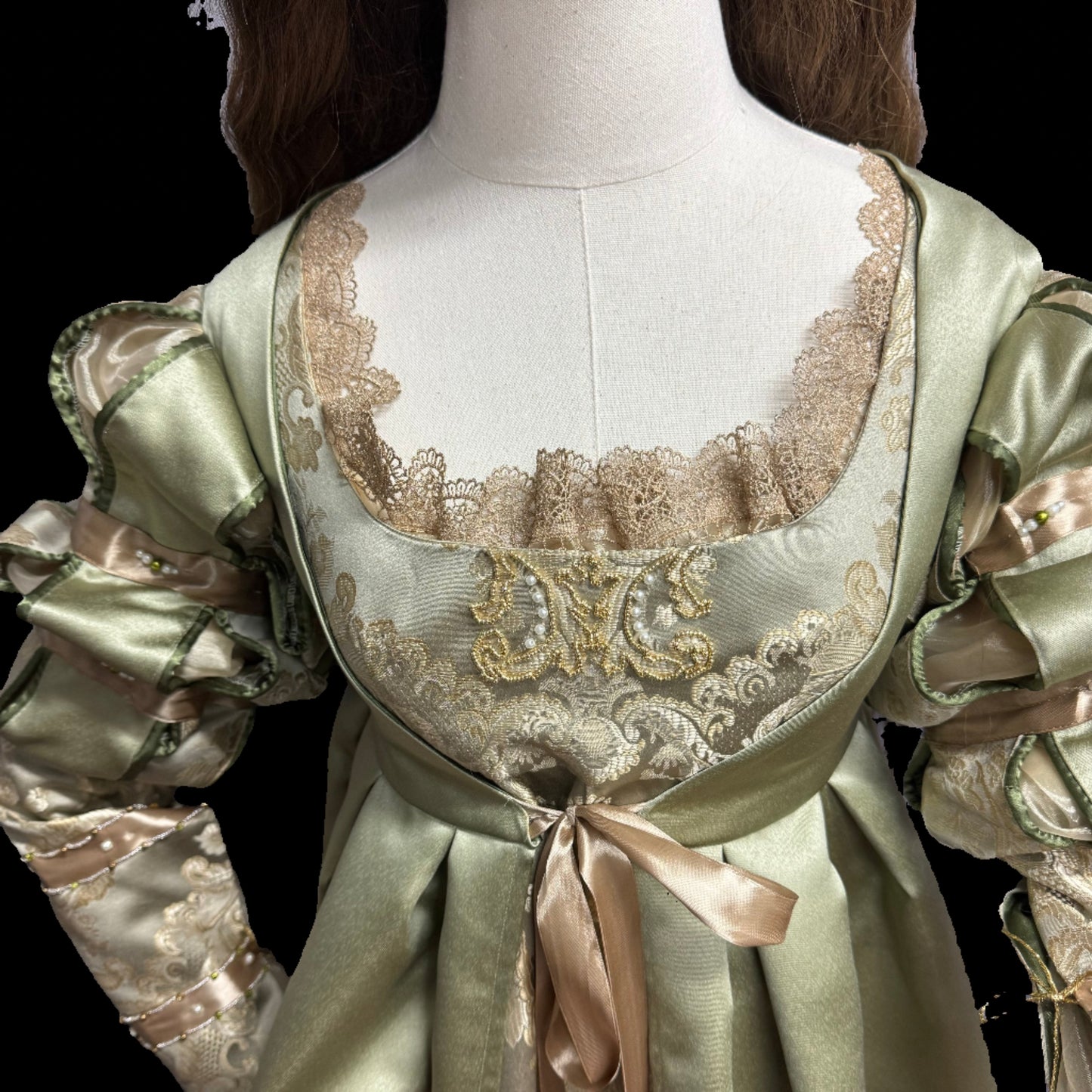 Italian Renaissance Gown in Brocade