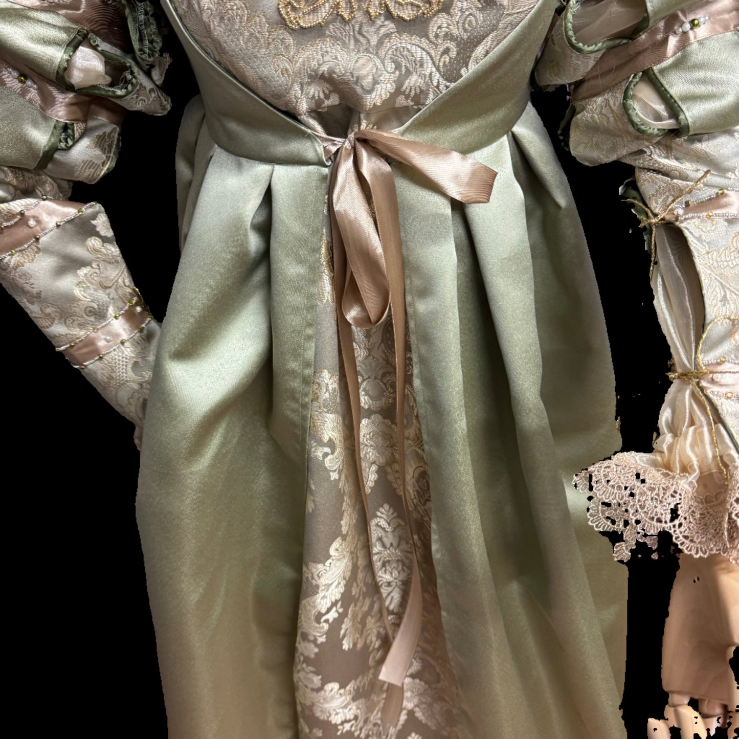 Italian Renaissance Gown in Brocade