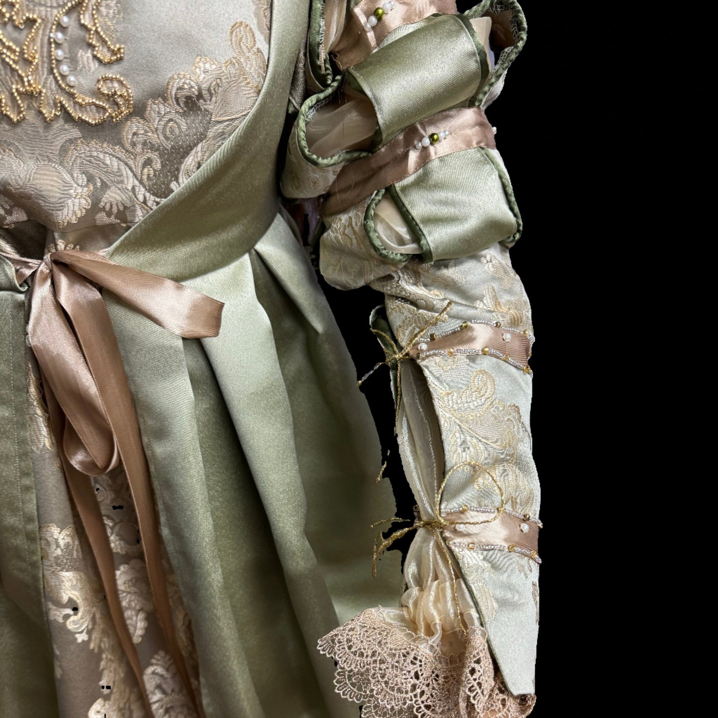 Italian Renaissance Gown in Brocade