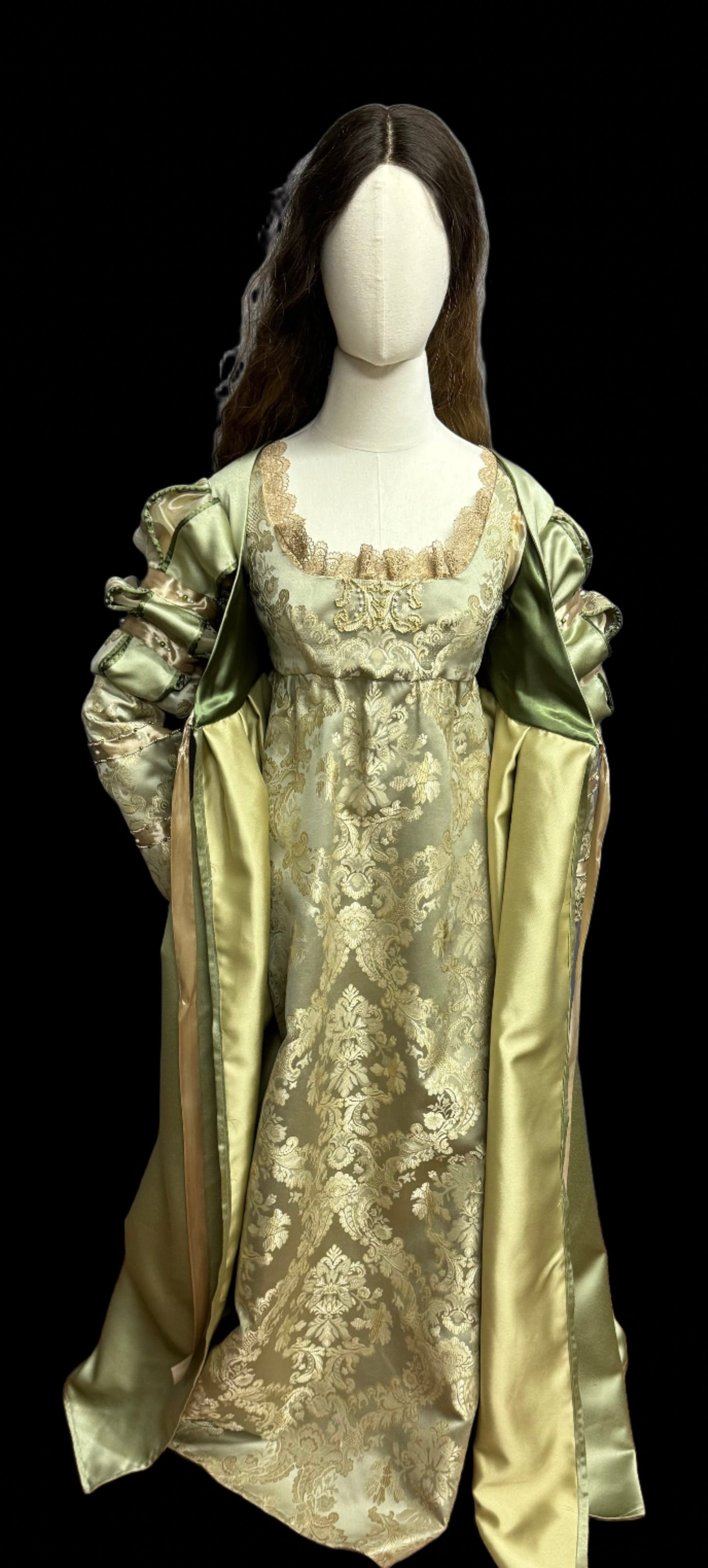 Italian Renaissance Gown in Brocade