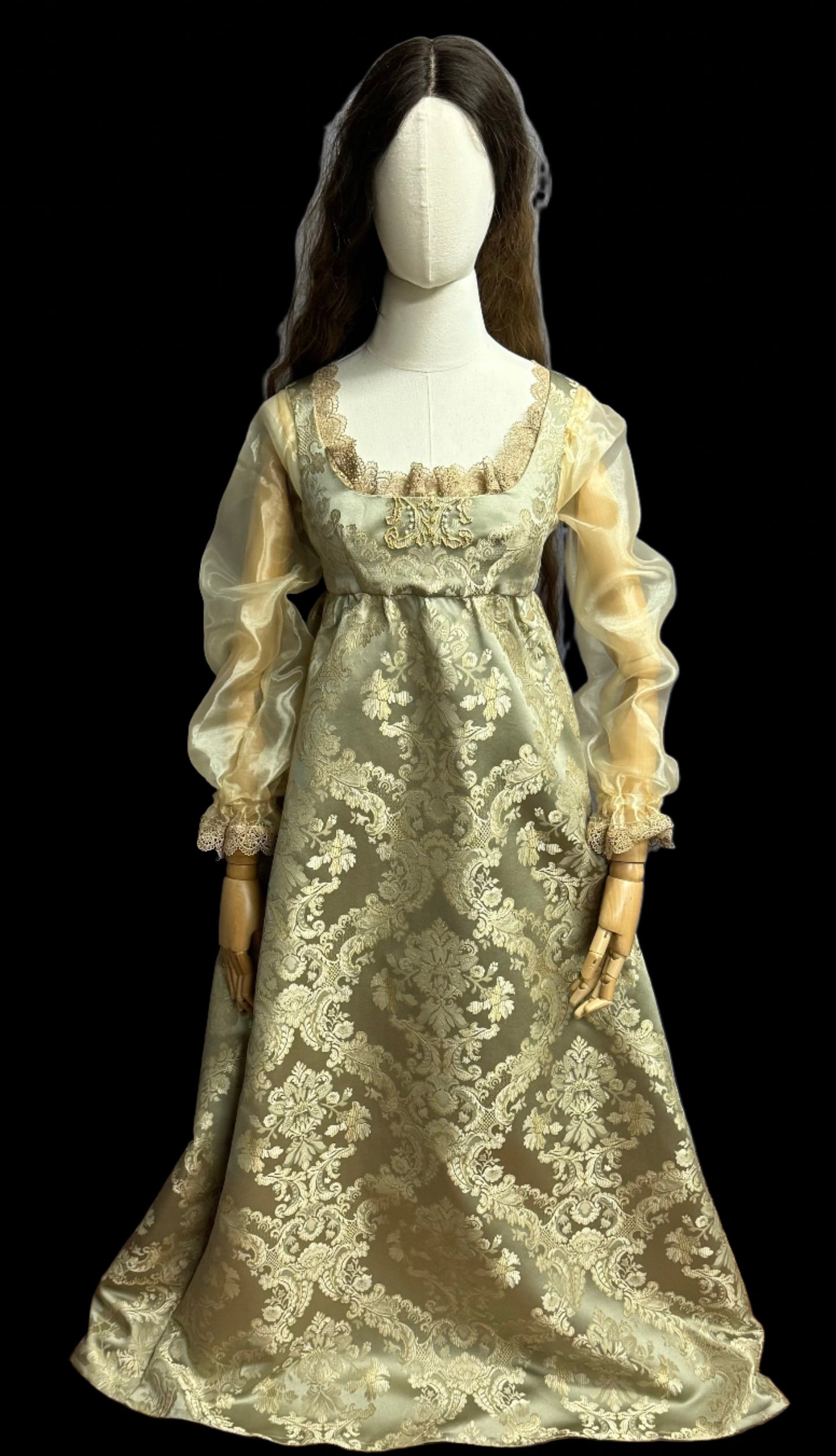 Italian Renaissance Gown in Brocade