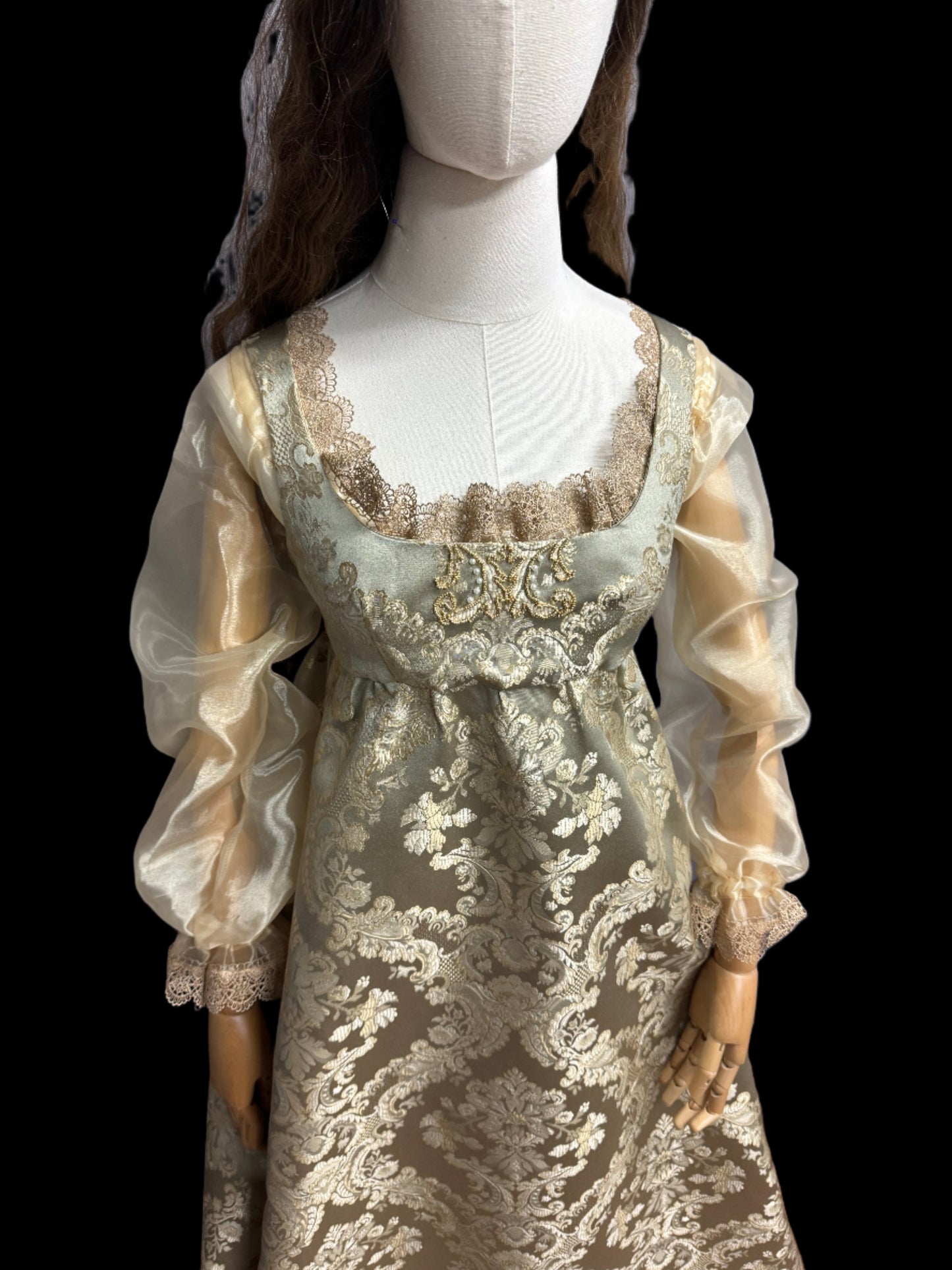 Italian Renaissance Gown in Brocade