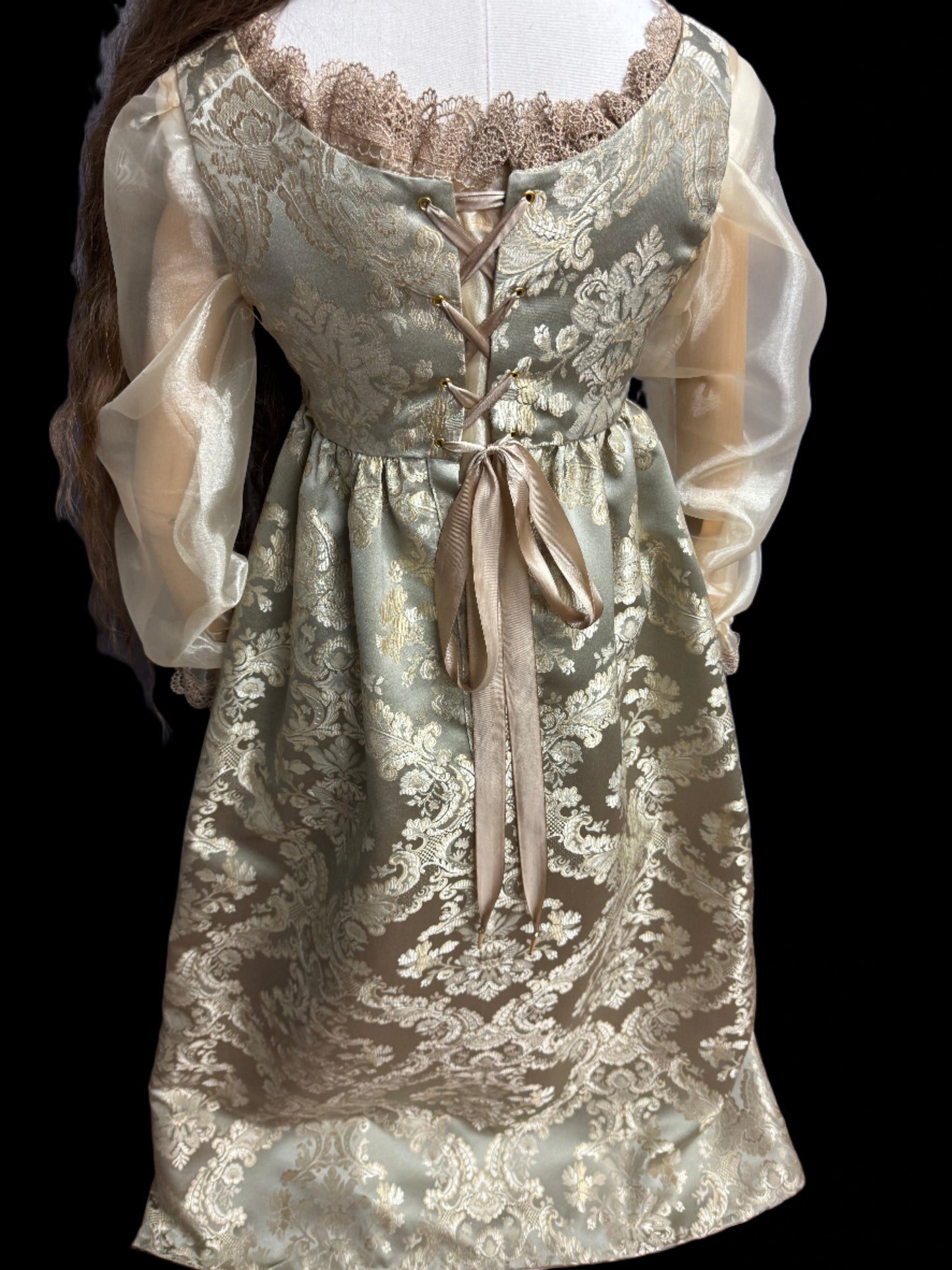 Italian Renaissance Gown in Brocade