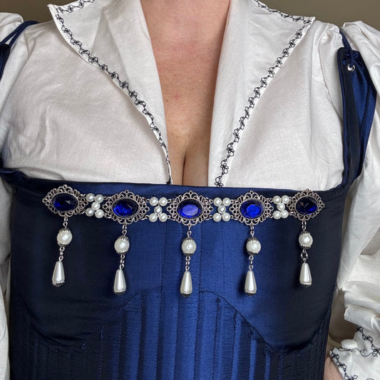 The Frances - Renaissance Tudor Style Bodice Jewelry