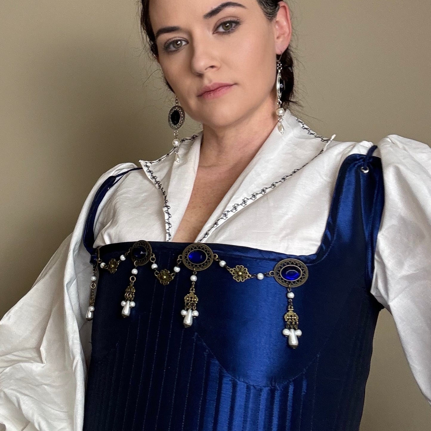 The Joan - Renaissance Tudor Style Bodice Jewelry