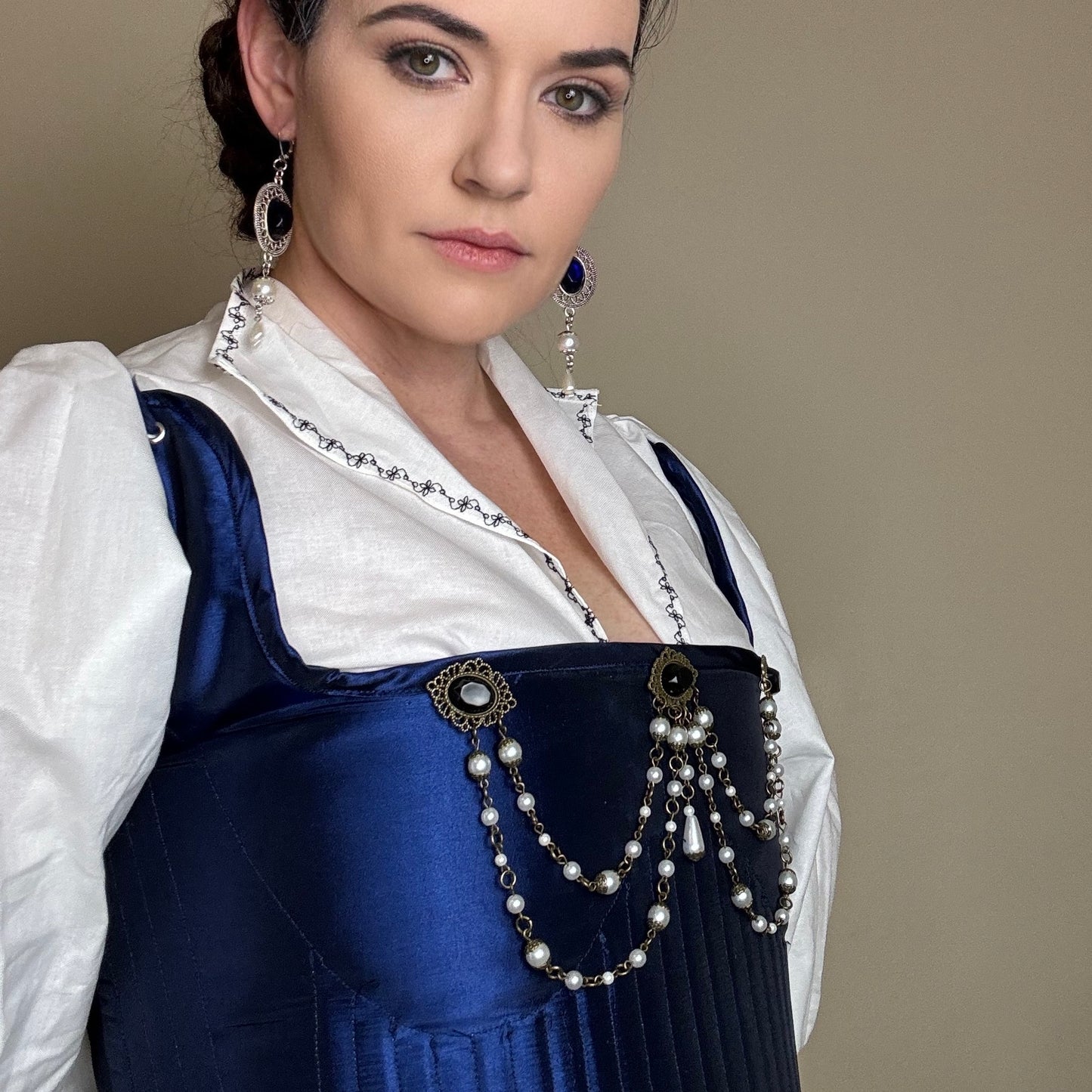 The Eleanor - Renaissance Tudor Style Bodice Jewelry