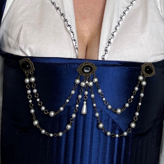 The Eleanor - Renaissance Tudor Style Bodice Jewelry