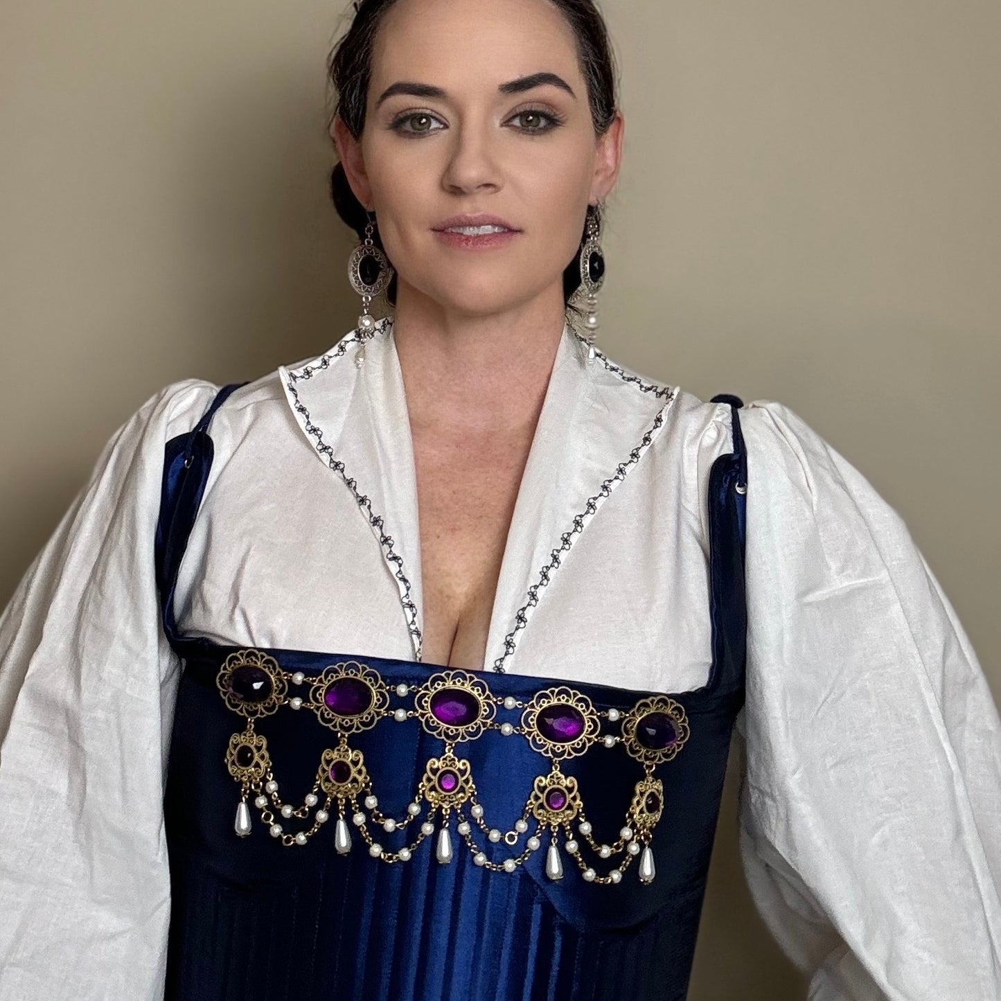 The Margery - Renaissance Tudor Style Bodice Jewelry